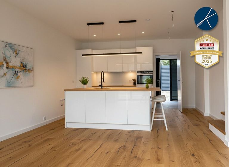 KI-generierter Gestaltungsvorschlag (Möblierung nicht enthalten)