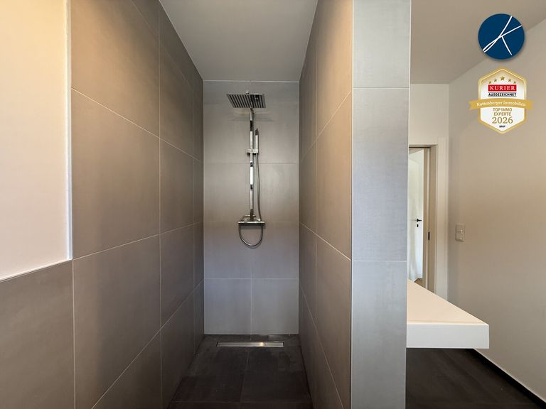 Moderne Walk-In Dusche