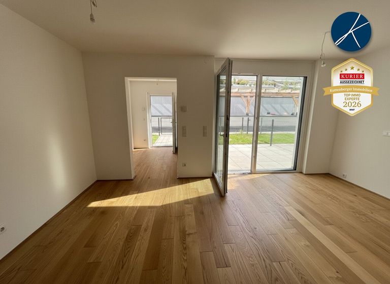 Blick aus der Wohnküche