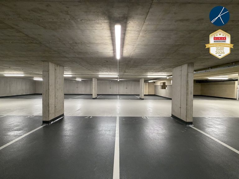Großzügige Tiefgarage