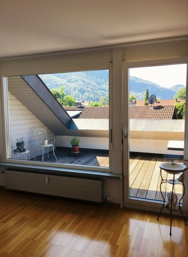 SZ - Blick auf Terrasse