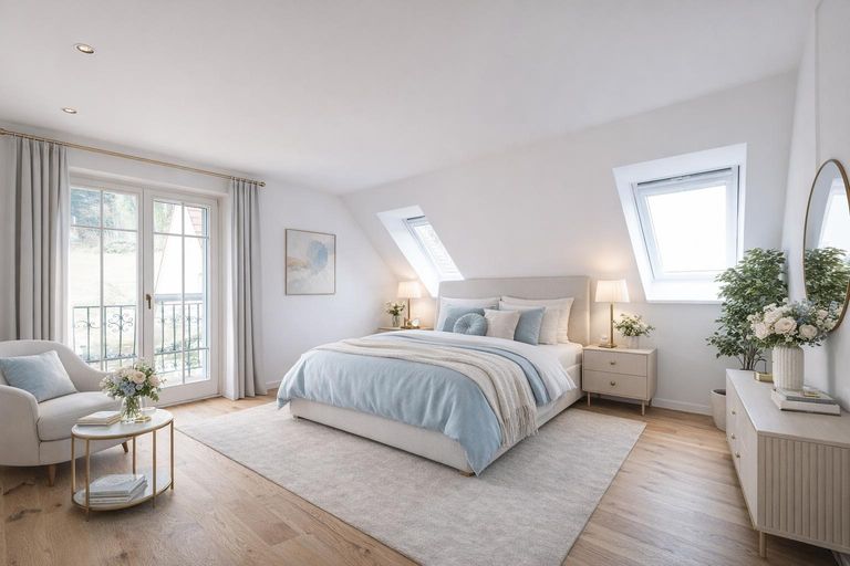 Schlafzimmer Einrichtungsbeispiel