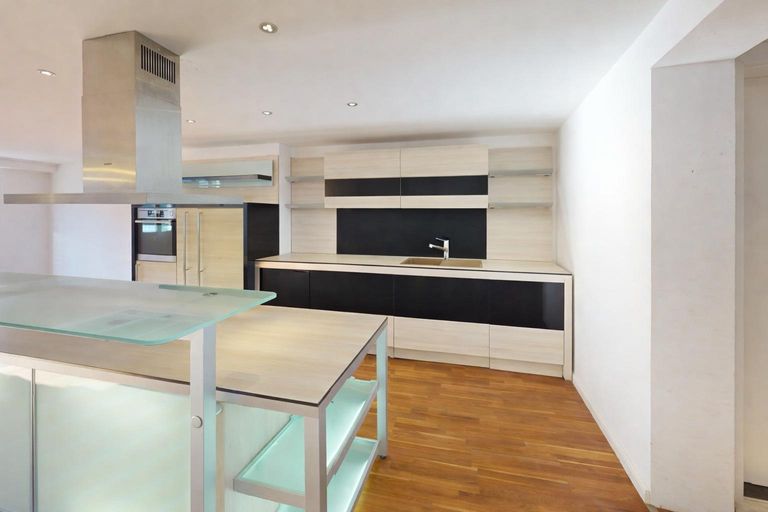 Frontalansicht Küche