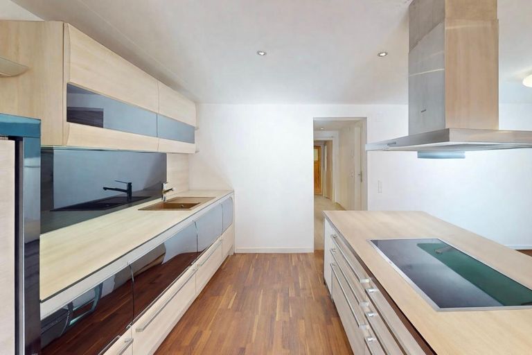 Seitenansicht Küche