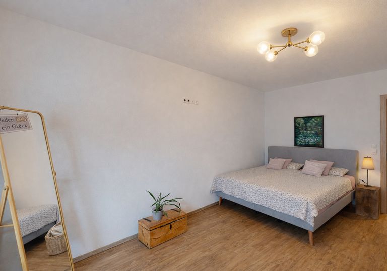 Fließ - Haus - Schlafzimmer