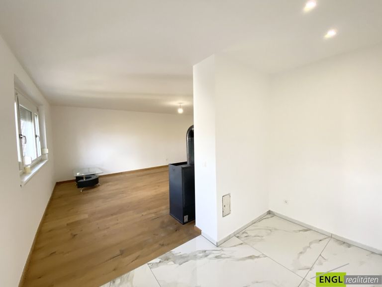 Blick von der Wohnküche