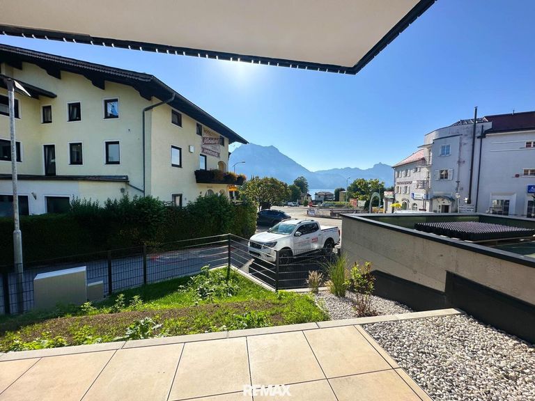 Blick von der Terrasse 