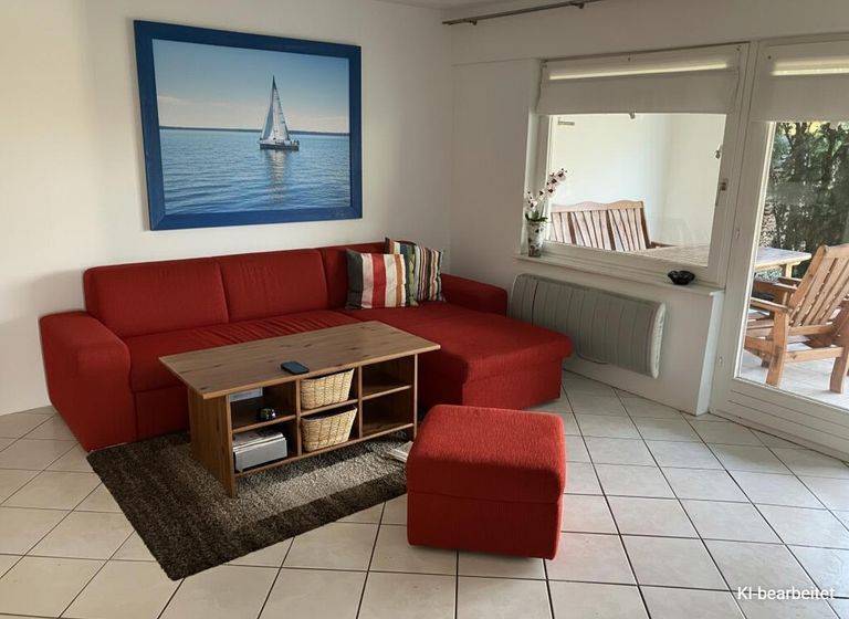 Wohnzimmer_KI_generiert (1) mit Segelboot