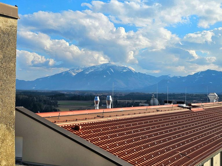 Blick auf die Petzen