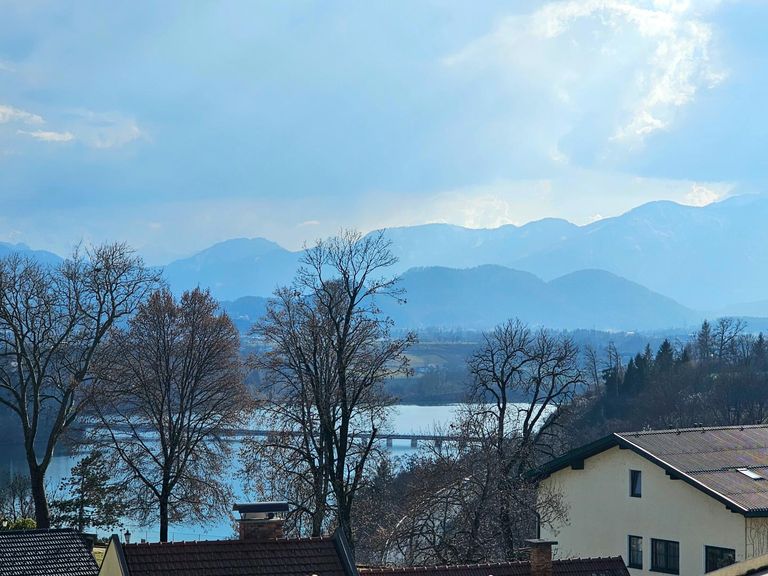 Blick auf den Stausee