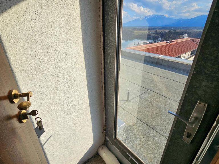 verschließbare Türen zur Dachterrasse