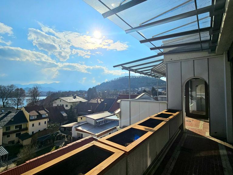 Balkon vor dem Schlafzimmer