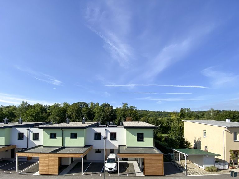 Aussicht vom Südbalkon