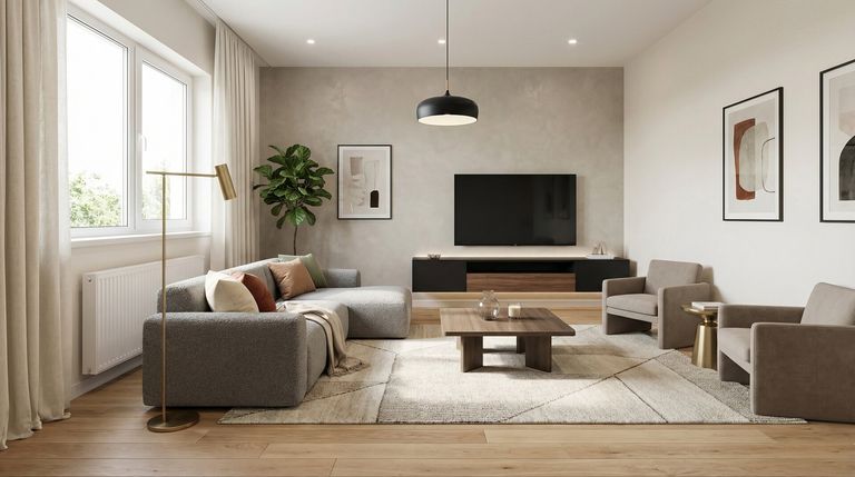 Wohnzimmer bearbeitet