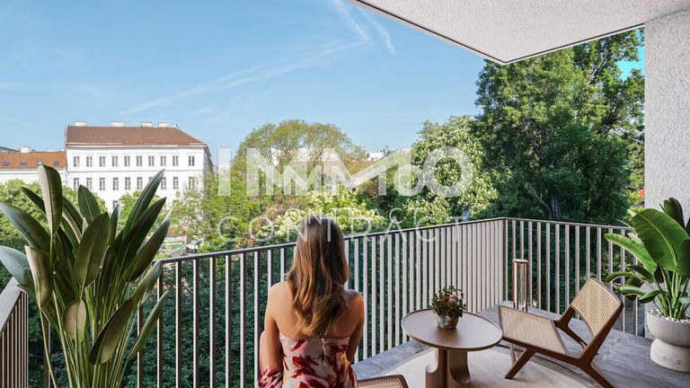 Herbst Balkon
