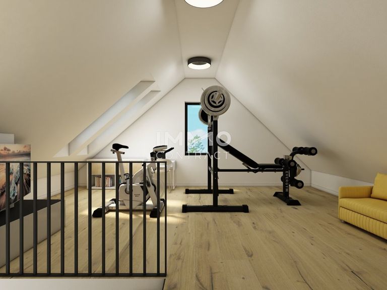 Dachgeschoß_Fitness