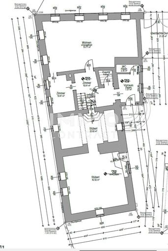 Plan EG ohne Nebengebäude