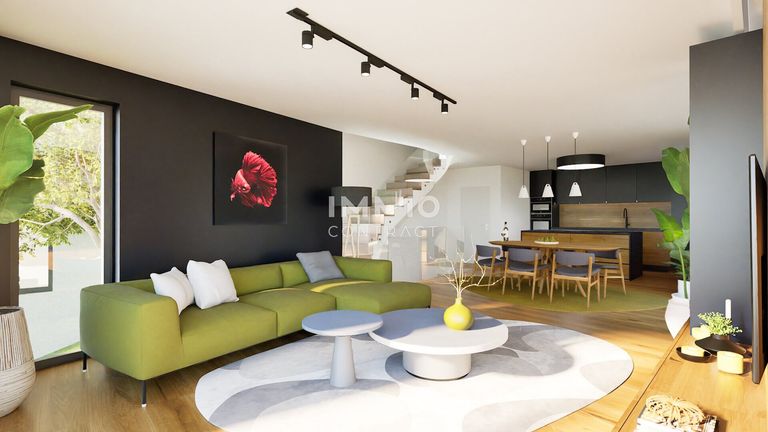 Innenvisualisierung 01 Wohnzimmer