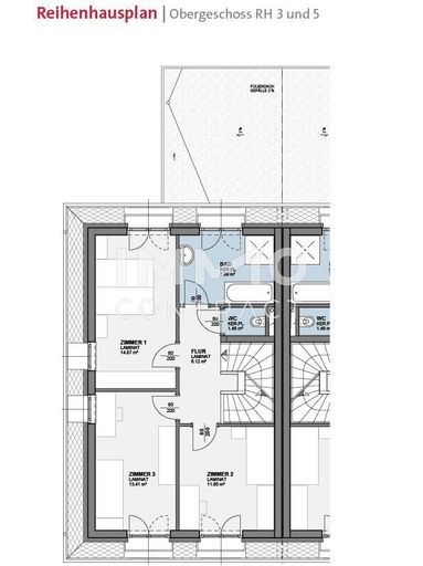 Grundriss OG DHH 3 und 5