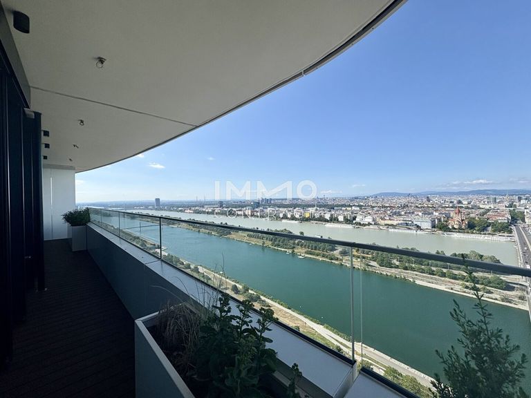 Ausblick Neue Donau stromabwärts