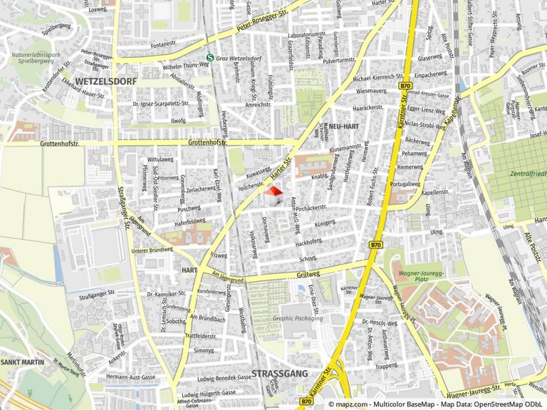 Geolyzer Kartenausschnitt