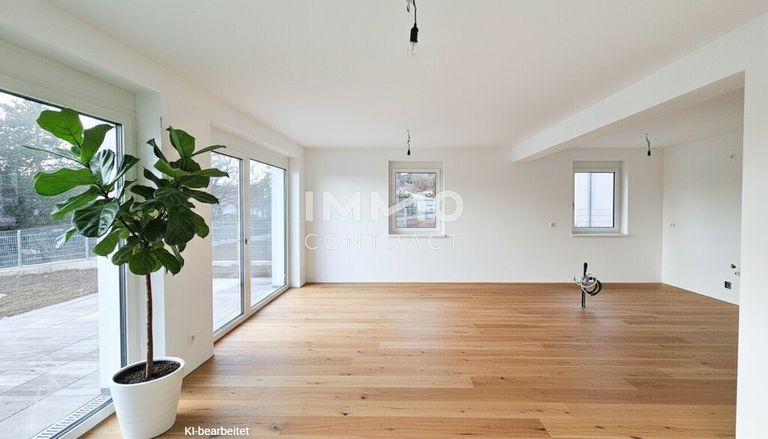 Wohnzimmer mit Küchenecke