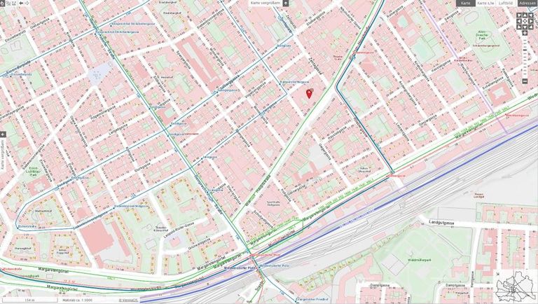 Lageplan Öffis