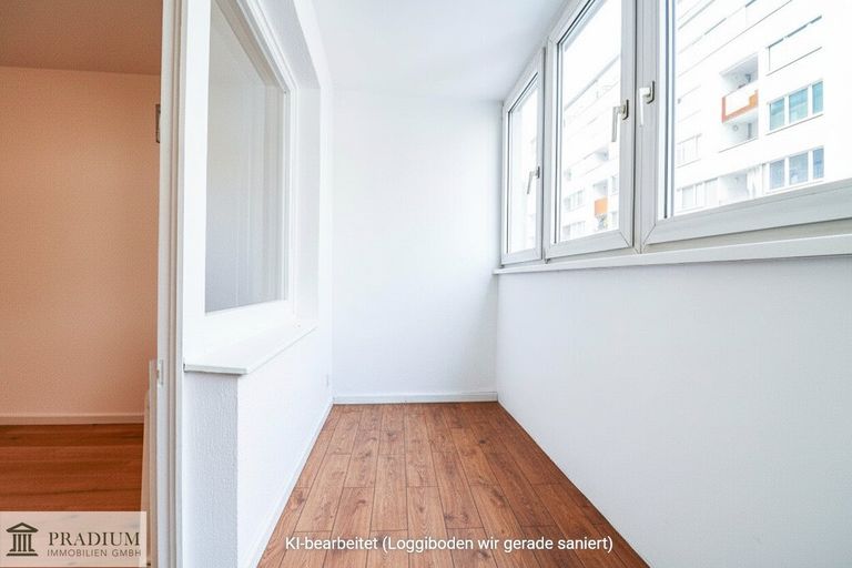 Loggia (Boden wird gerade saniert)