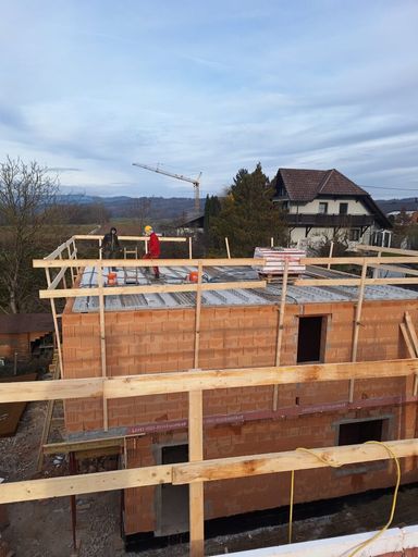 Baufortschritt Geschoßdecke 20.11.25