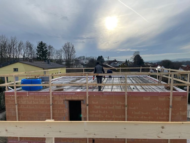 Rohbau Geschoßdecke