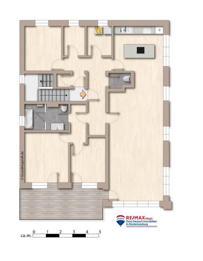 Grundriss unmöbliert