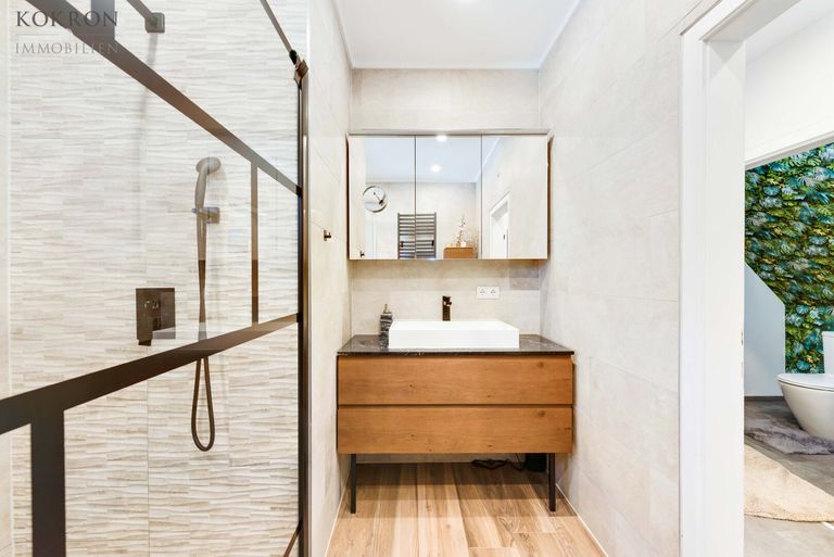 Duschbad im Obergeschoss - Neubau