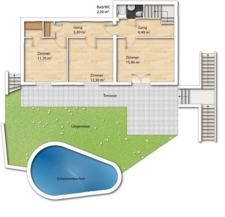 Grundriss Erdgeschoss