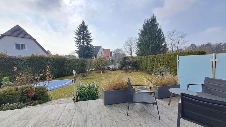 Blick von der Terrasse