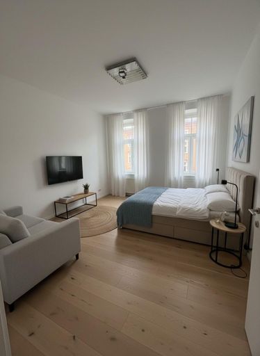 1 KI Wohnzimmer oder Schlafzimmer