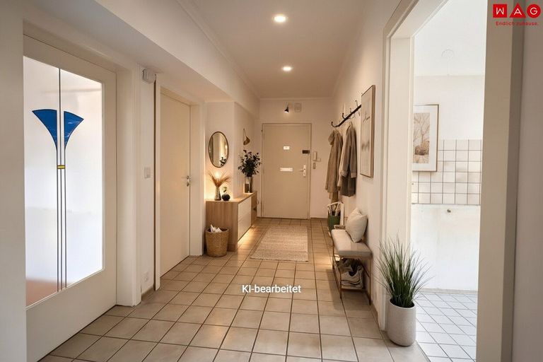 Möblierungsvorschlag Vorraum KI generiert