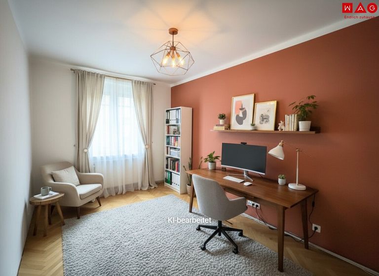 Möblierungsvorschlag Homeoffice