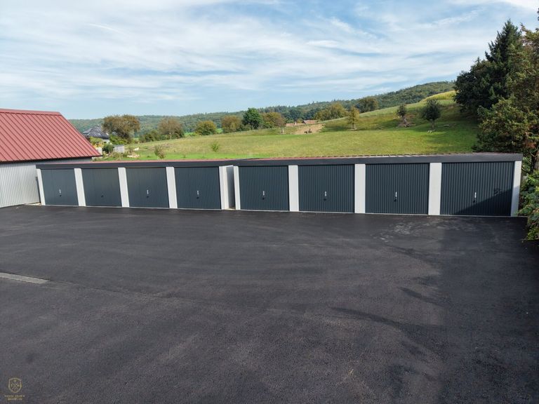Drohnenaufnahmen Garagen