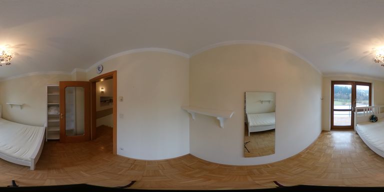 360° Schlafzimmer