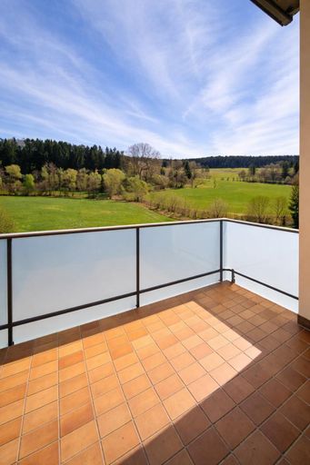 Balkon mit Aussicht