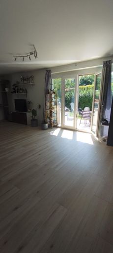 Wohnzimmer Richtung Garten