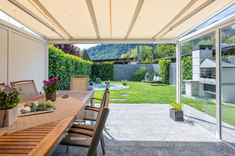 Außenansicht von der Terrasse