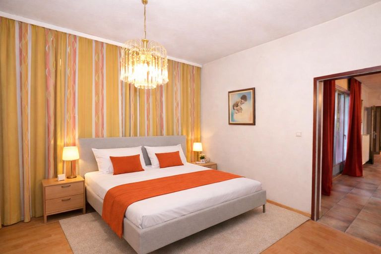 Schlafzimmer (virtuell eingerichtet)