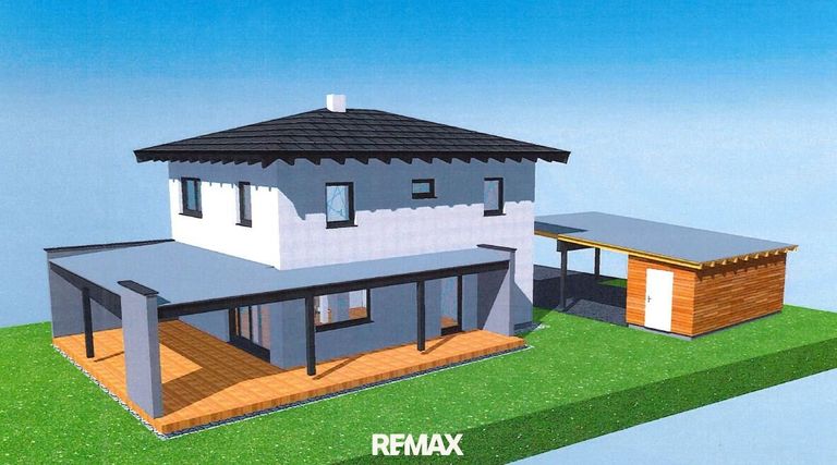 Variante mit Walmdach