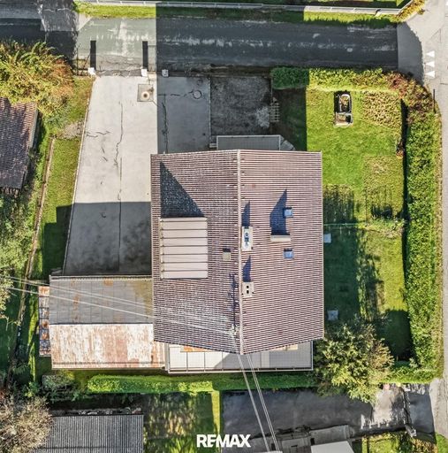 Vogelperspektive Wohnhaus