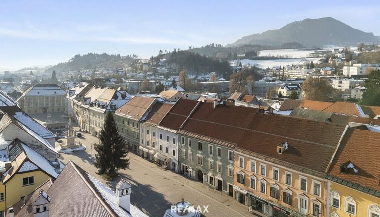Drohnenaufnahme Hauptplatz