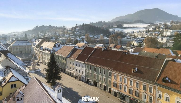 Drohnenaufnahme Hauptplatz