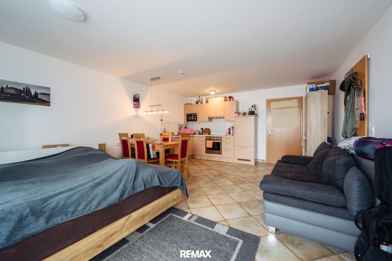 Wohn-/Koch-/Ess-/Schlafbereich