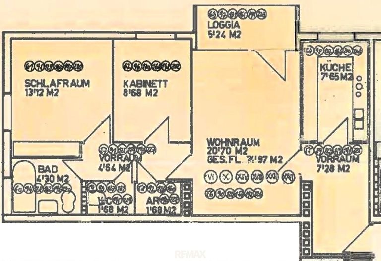 Grundrissplan