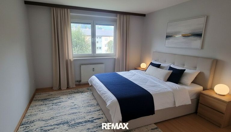 Schlafzimmer Visualisierung